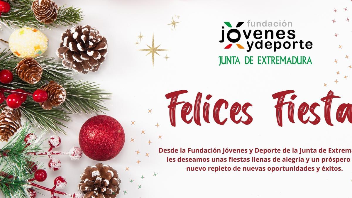 Felices Fiestas de la Fundación Jóvenes y Deporte.
