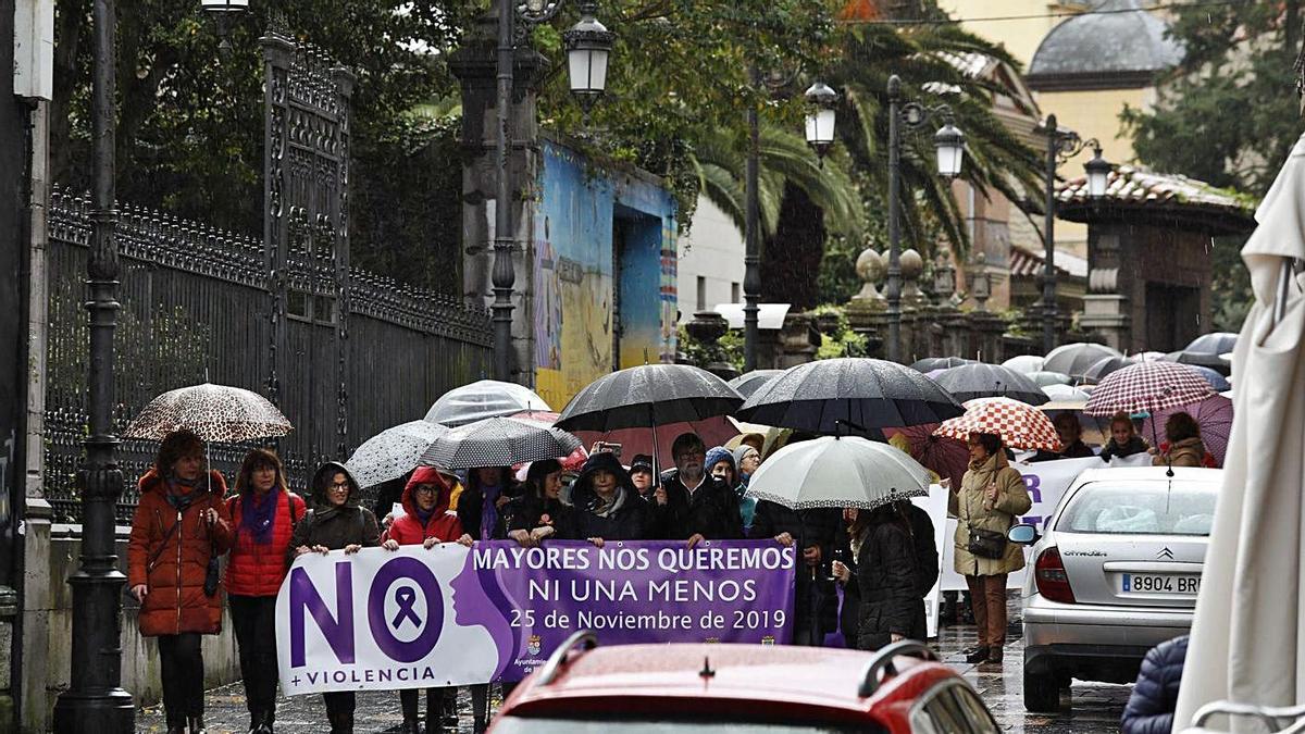 La marcha contra la violencia de género, el pasado noviembre. | M. V.