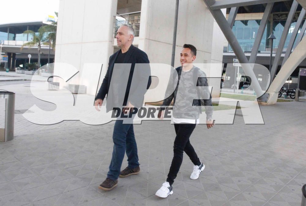 Orellana ya está en Valencia