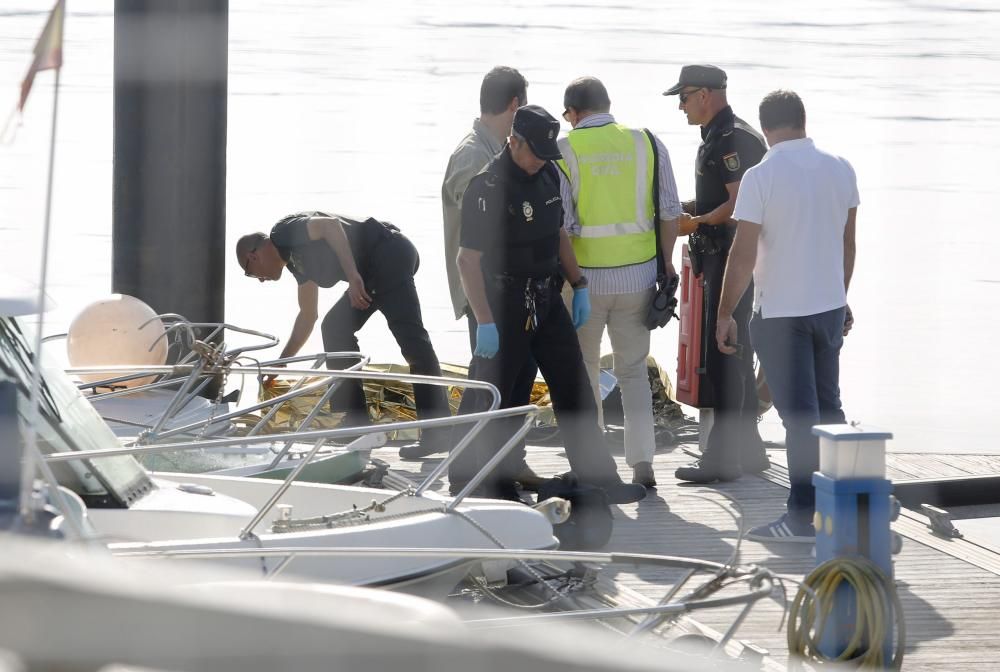 Hallan un cadáver en la ría de Avilés