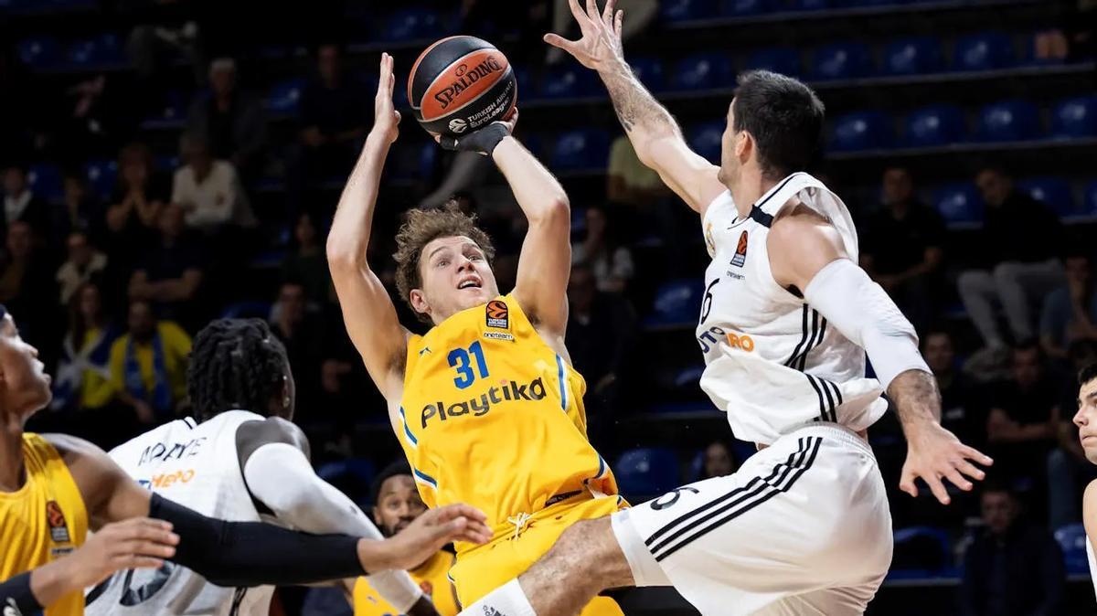 Jokubaitis quiere sorprender al Madrid este martes en el Movistar Arena