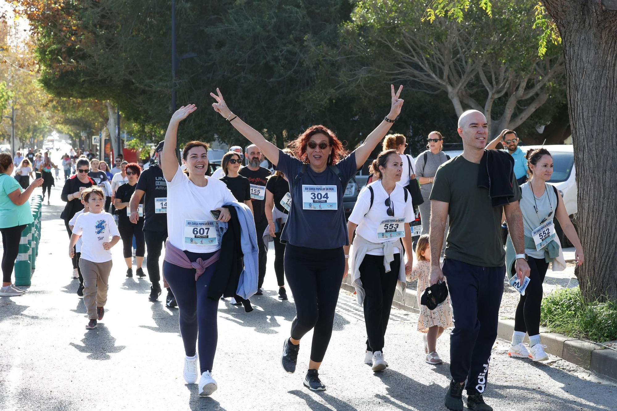 Galería: La carrera festiva de Ibiza para disfrutar en familia