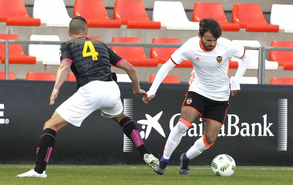 Las mejores imágenes del Valencia Mestalla - Espanyol B