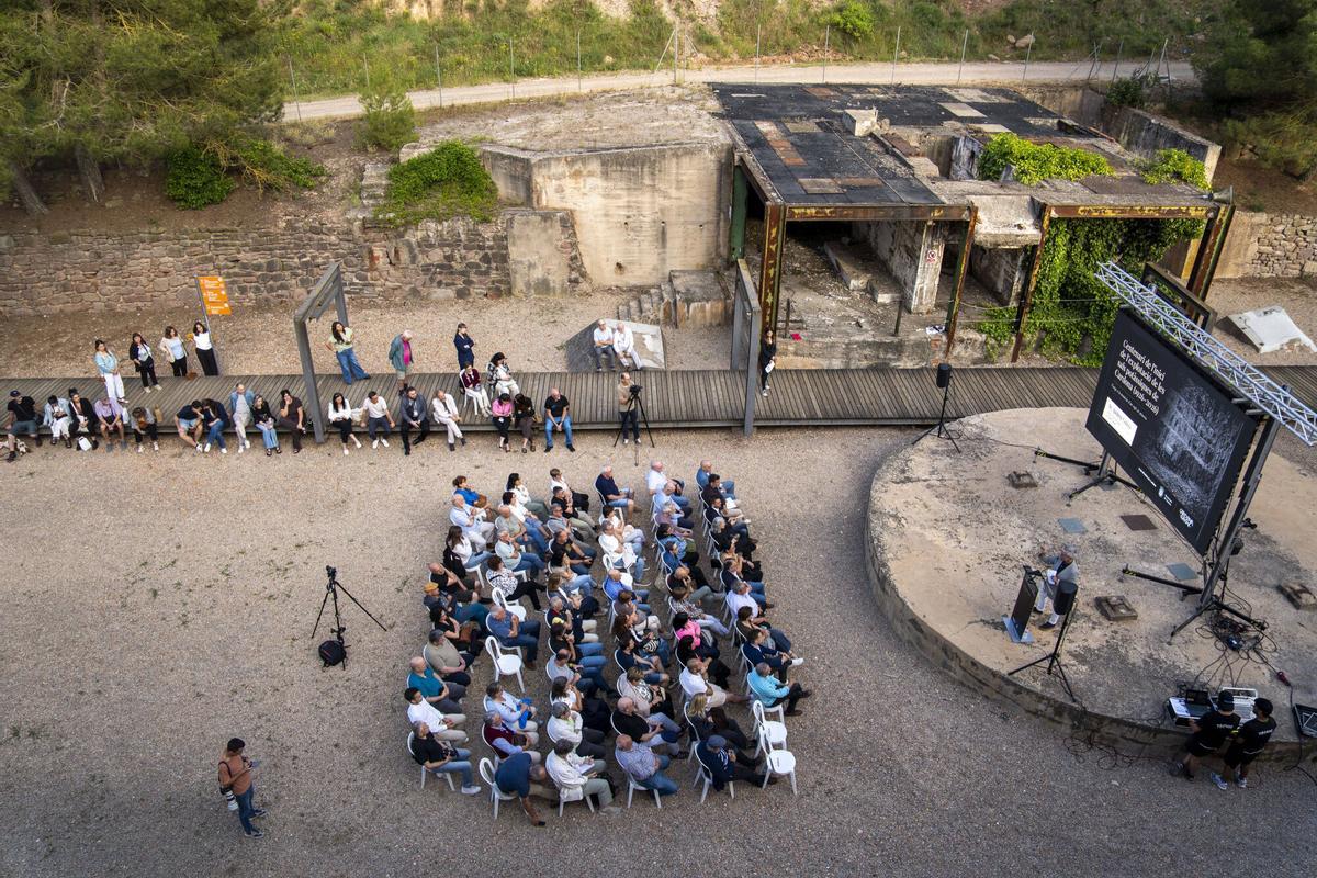 Imatges de l'acte de commemoració del centenari de l’inici de l’explotació de les sals potàssiques a Cardona Imatges de l'acte de commemoració del centenari de l’inici de l’explotació de les sals potàssiques a Cardona