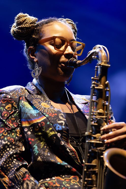 Las mejores fotos del concierto de Nubya Garcia en el Cartagena Jazz Festival