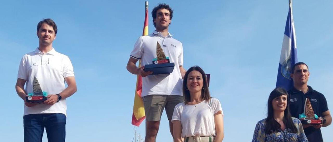 Carlos Roselló, a la izquierda, subcampeón de España. | CNI