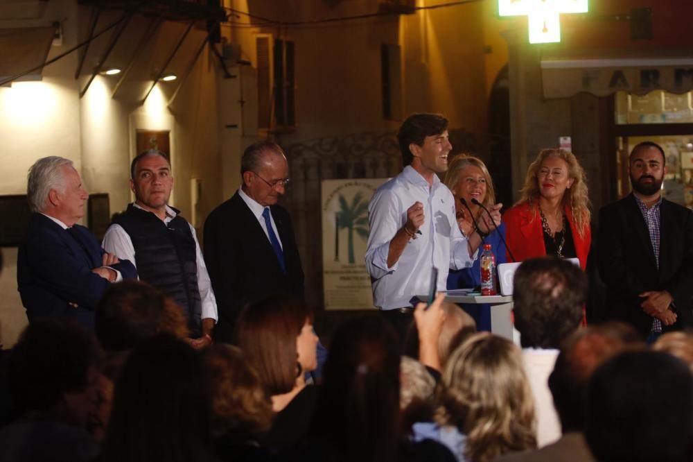 Acto del PP en la plaza de la Constitución