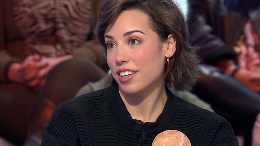 Rosa durante el programa de 'Pasapalabra'.