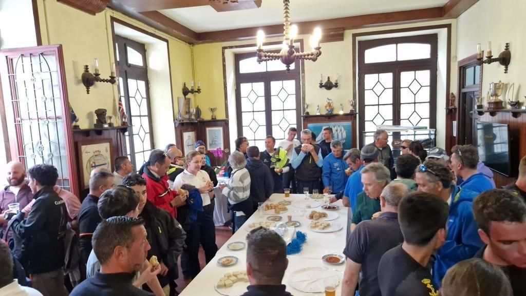 Participantes en la XXVII Regata Almirante Rodríguez Toubes de cruceros.