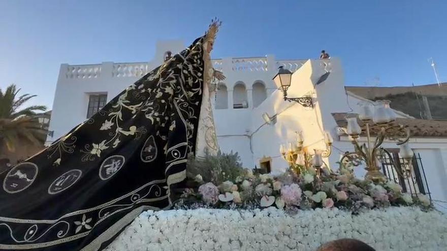 Semana Santa en Alicante 2026: salida de la Virgen de los Dolores desde la ermita de Santa Cruz