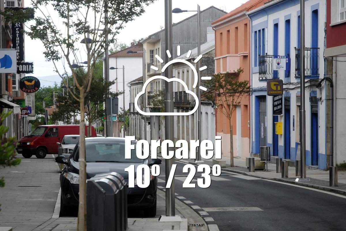 El tiempo en Forcarei: previsión meteorológica para hoy, domingo 19 de abril