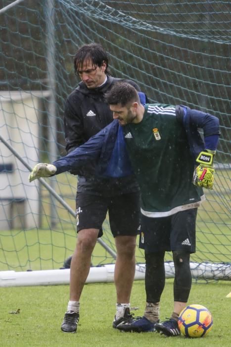 Entrenamiento del Real Oviedo