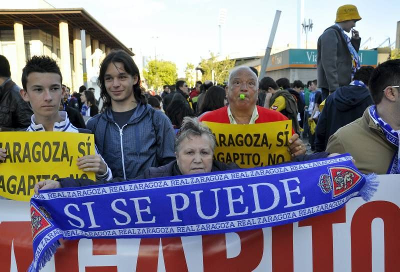 Fotogalería: El descenso a Segunda del Real Zaragoza