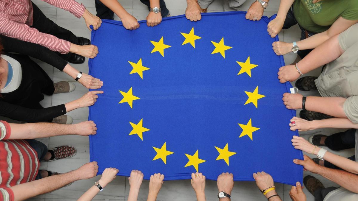 Bandera de la Unió Europea.