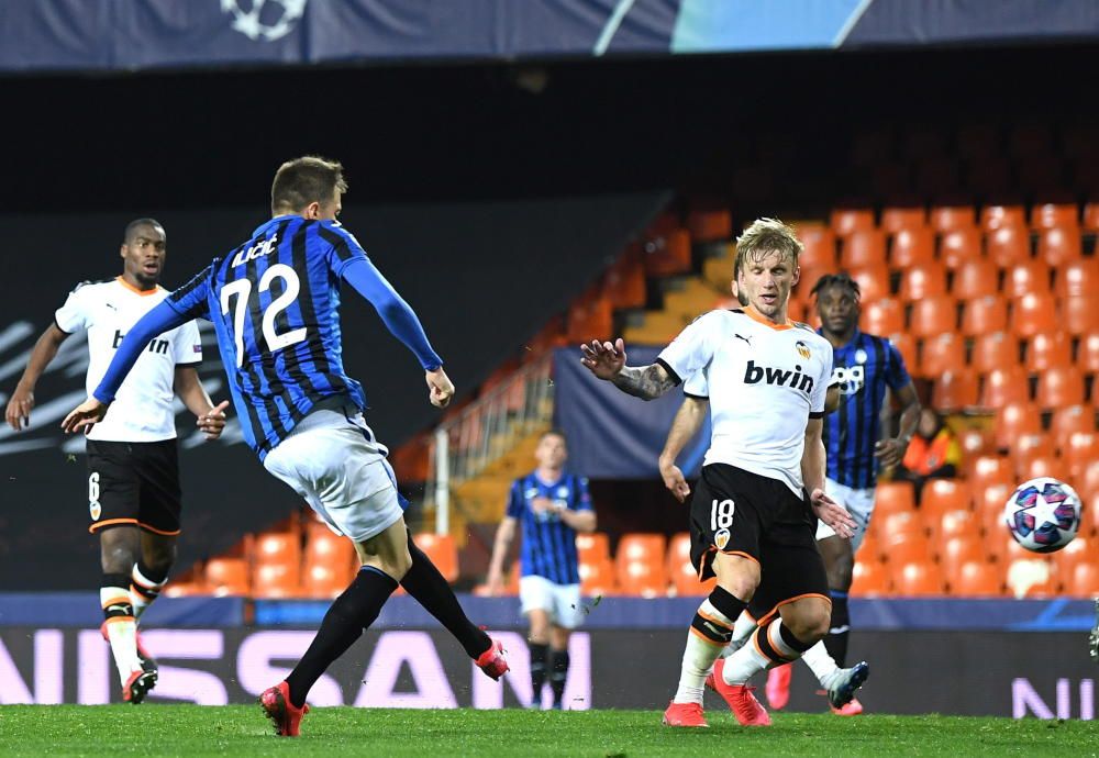 Champions League: Valencia - Atalanta.