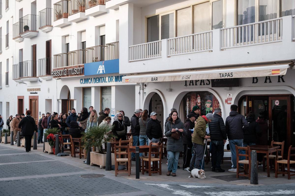 Las imágenes de la inscripción para el concurso del arroz de matanzas en Sant Antoni