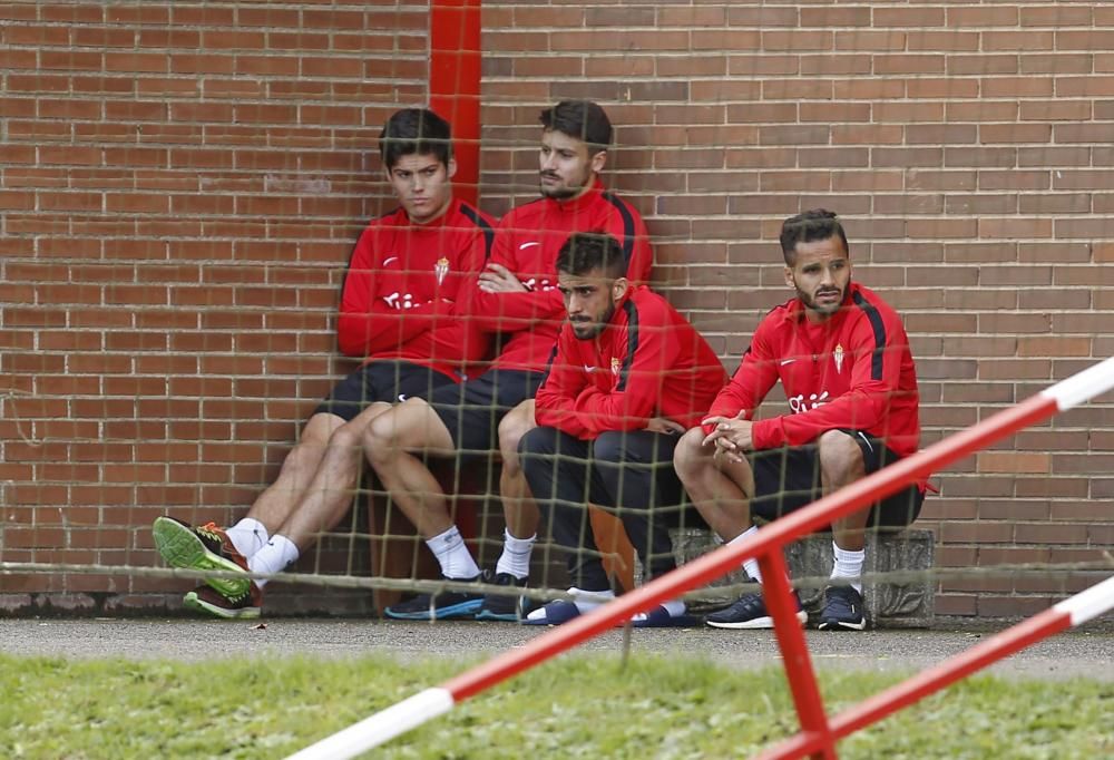 Entrenamiento del Sporting