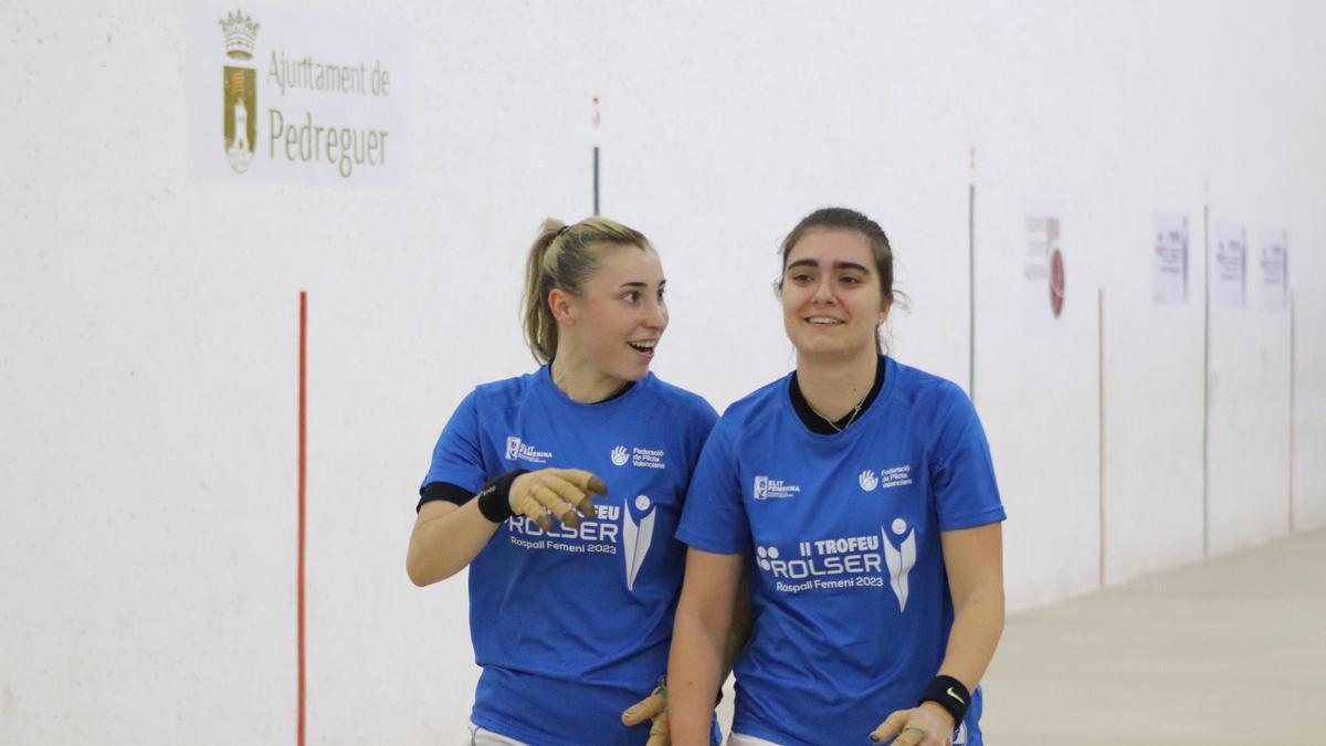 Amparo i Ana tenen l'opció de reeditar el títol aconseguit en l'anterior edició del Rolser.