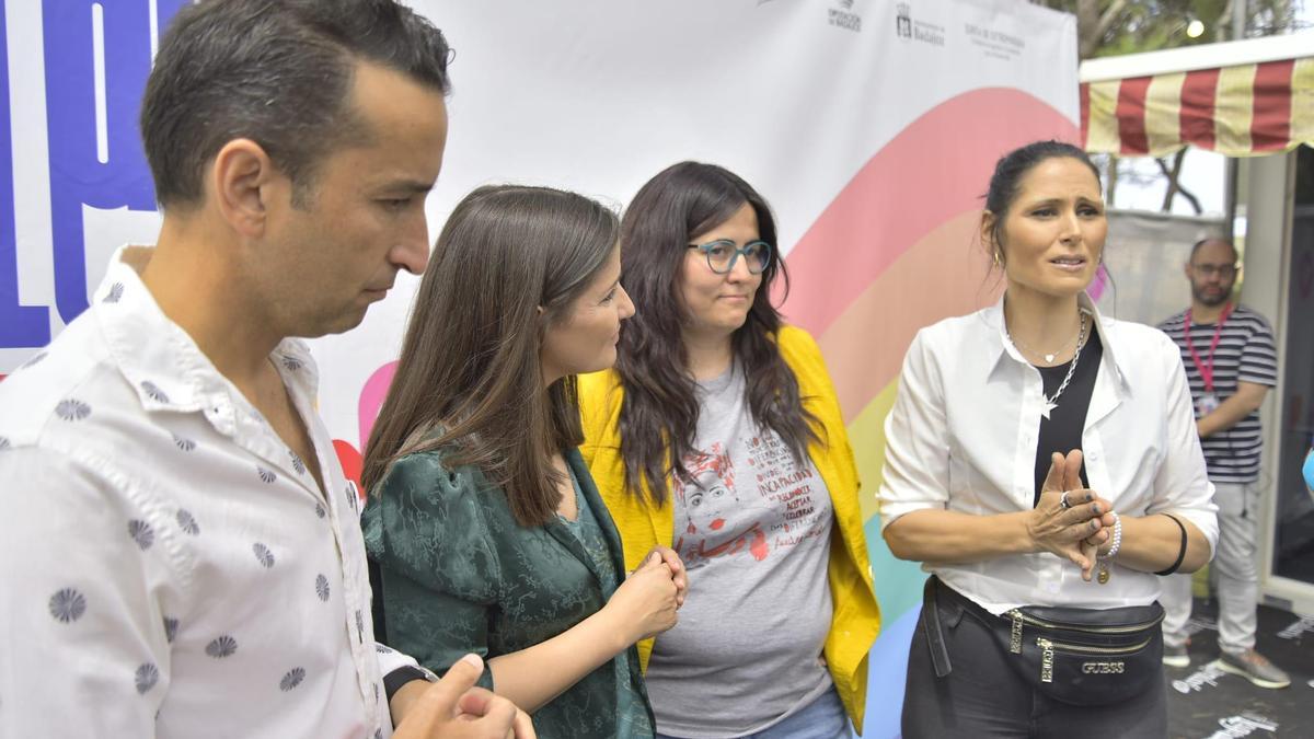 Ricardo Cabezas, Isabel Gil Rosiña, Silvia Tostado y Rosa López.