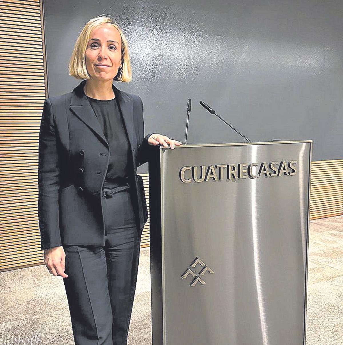 Vanessa Pérez, sòcia directora de l'Oficina de Cuatrecasas a Girona.