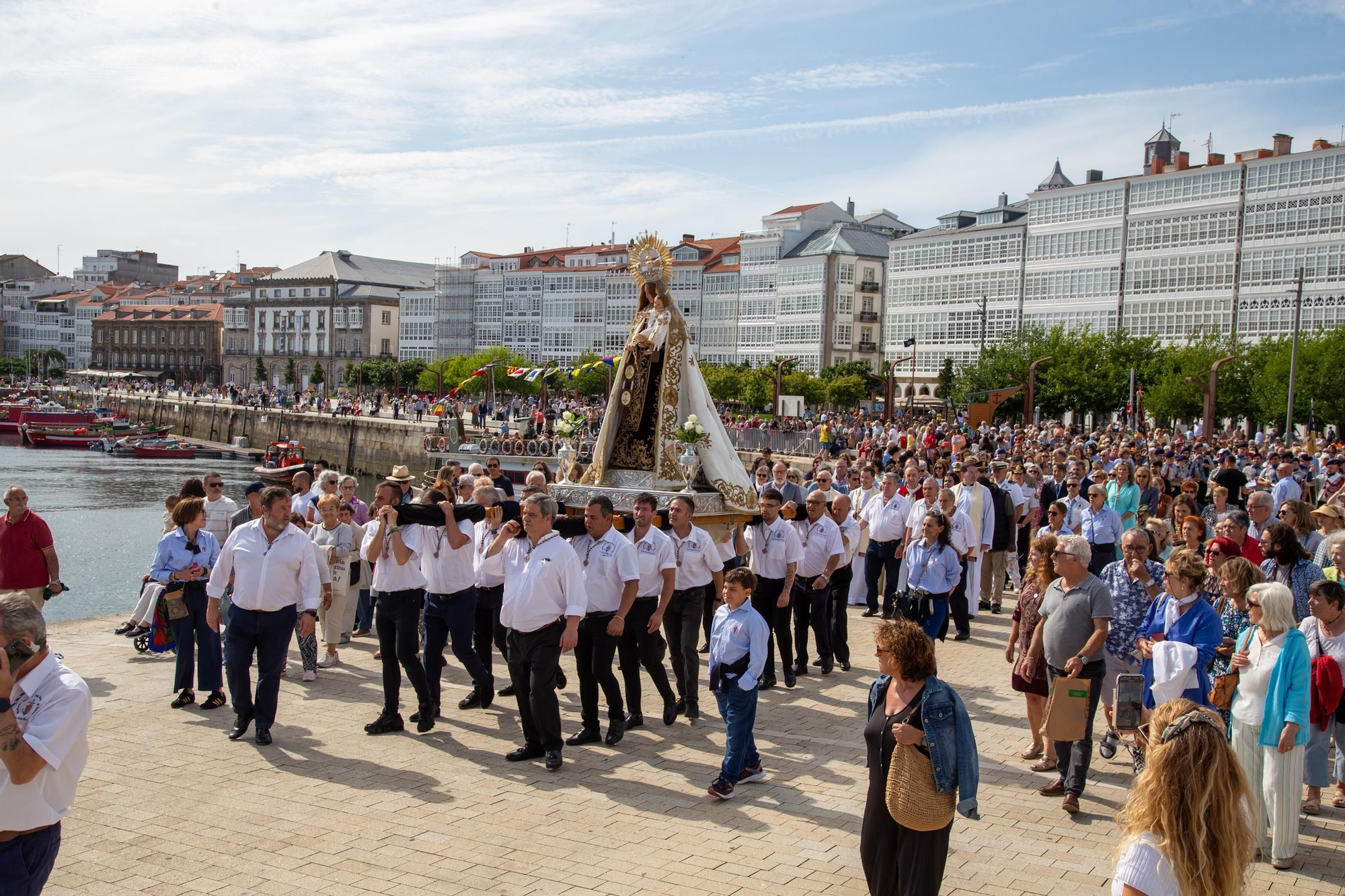 Procesión del Carmen en A Coruña