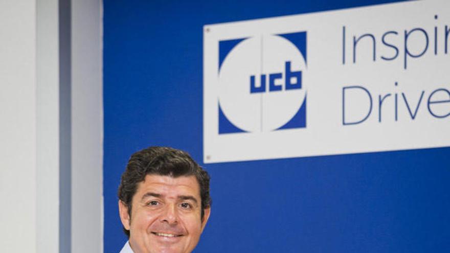 Jesús Sobrino García, director general UCB Iberia. / Víctor Echave