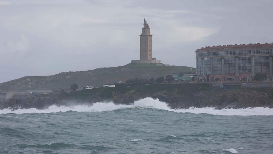 Galicia vuelve a estar en alerta por fuertes vientos e intensas lluvias