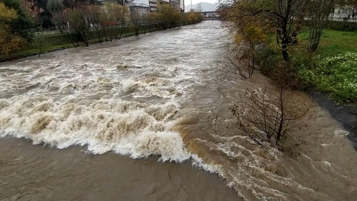 Crecida río San Isidro