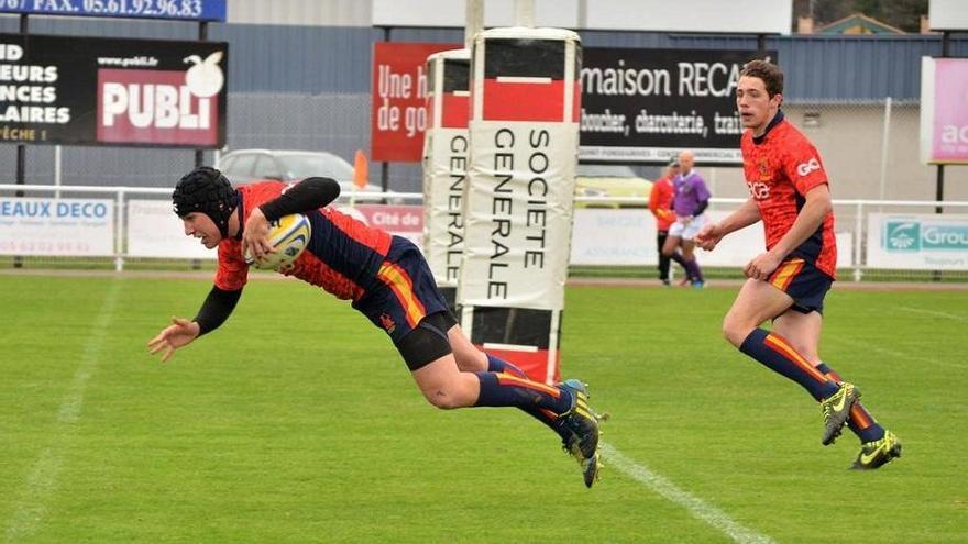 Álvar Gimeno es convocado por la selección española de rugby para el partido ante Canada