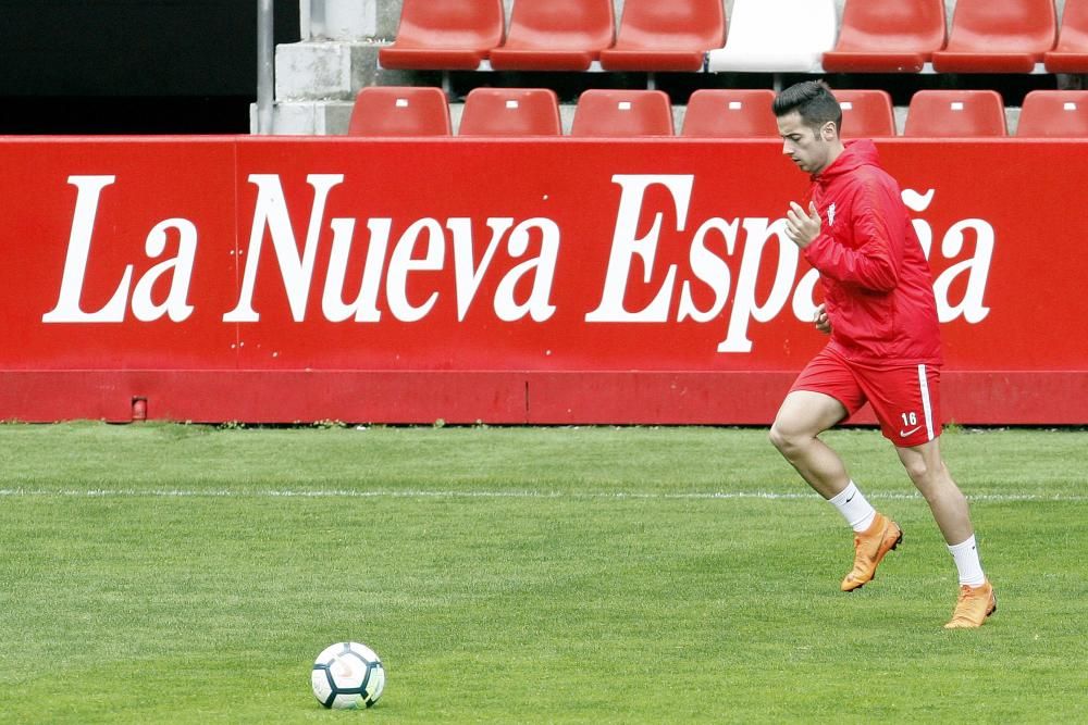 Entrenamiento del Sporting