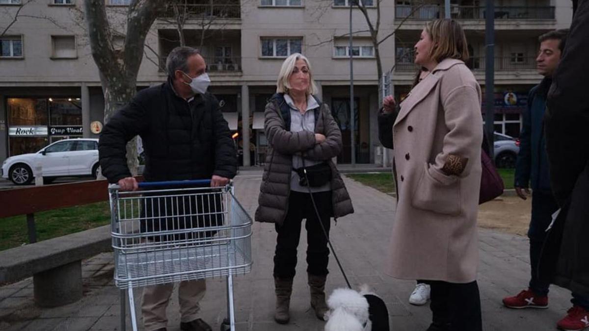 L’alcaldessa Agnès Lladó ha visitat el barri