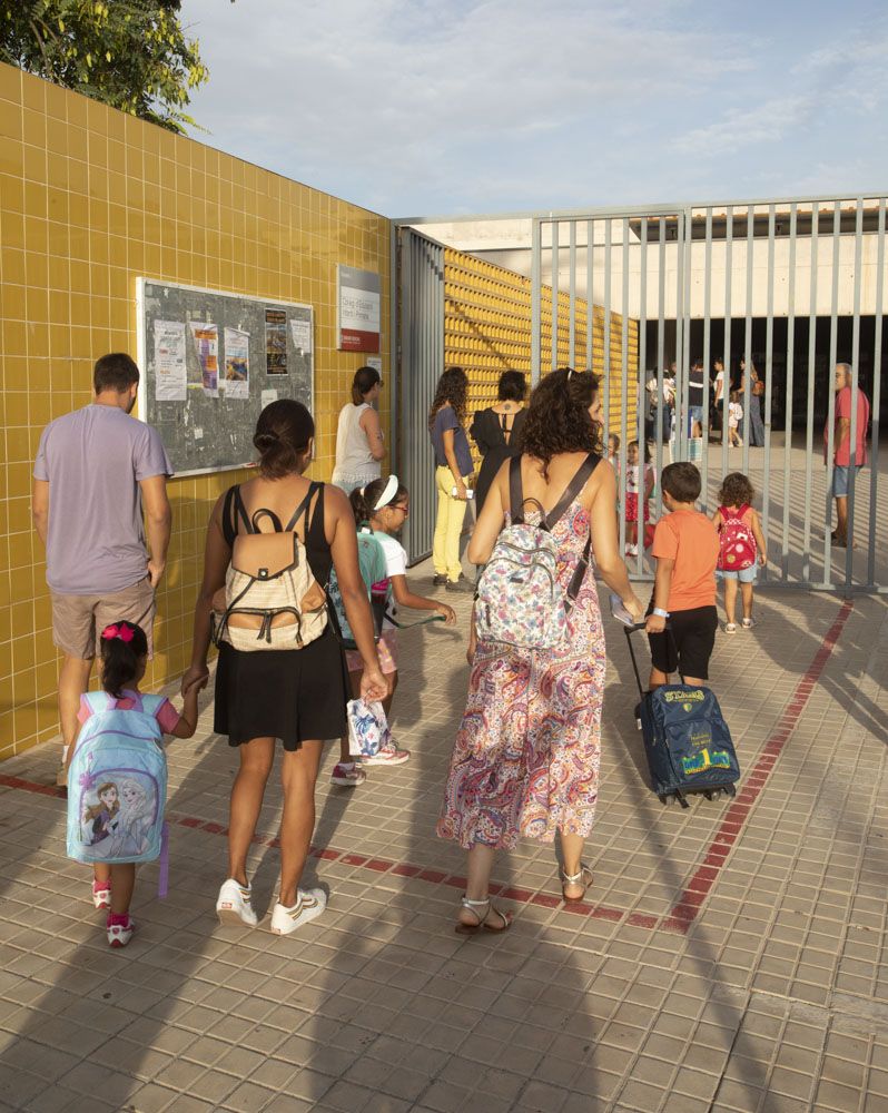 Vuelta al cole en el CEIP Les Palmeres de Canet d'En Berenguer