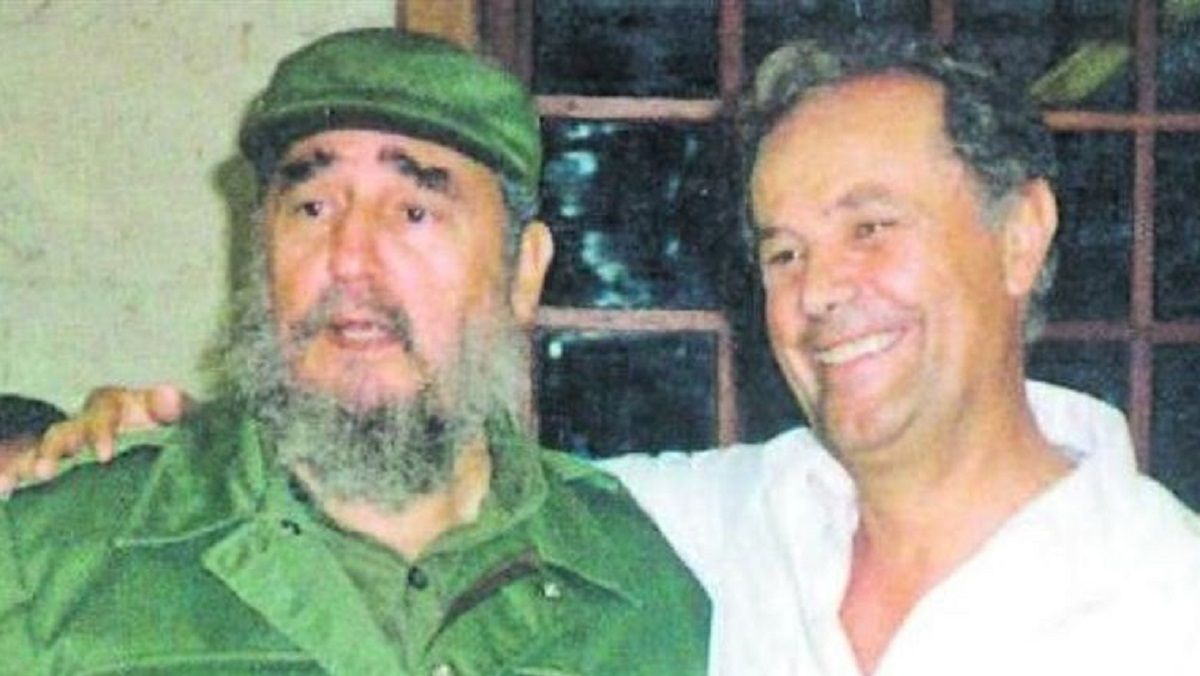Fidel castro y Gabriel Escarrer.