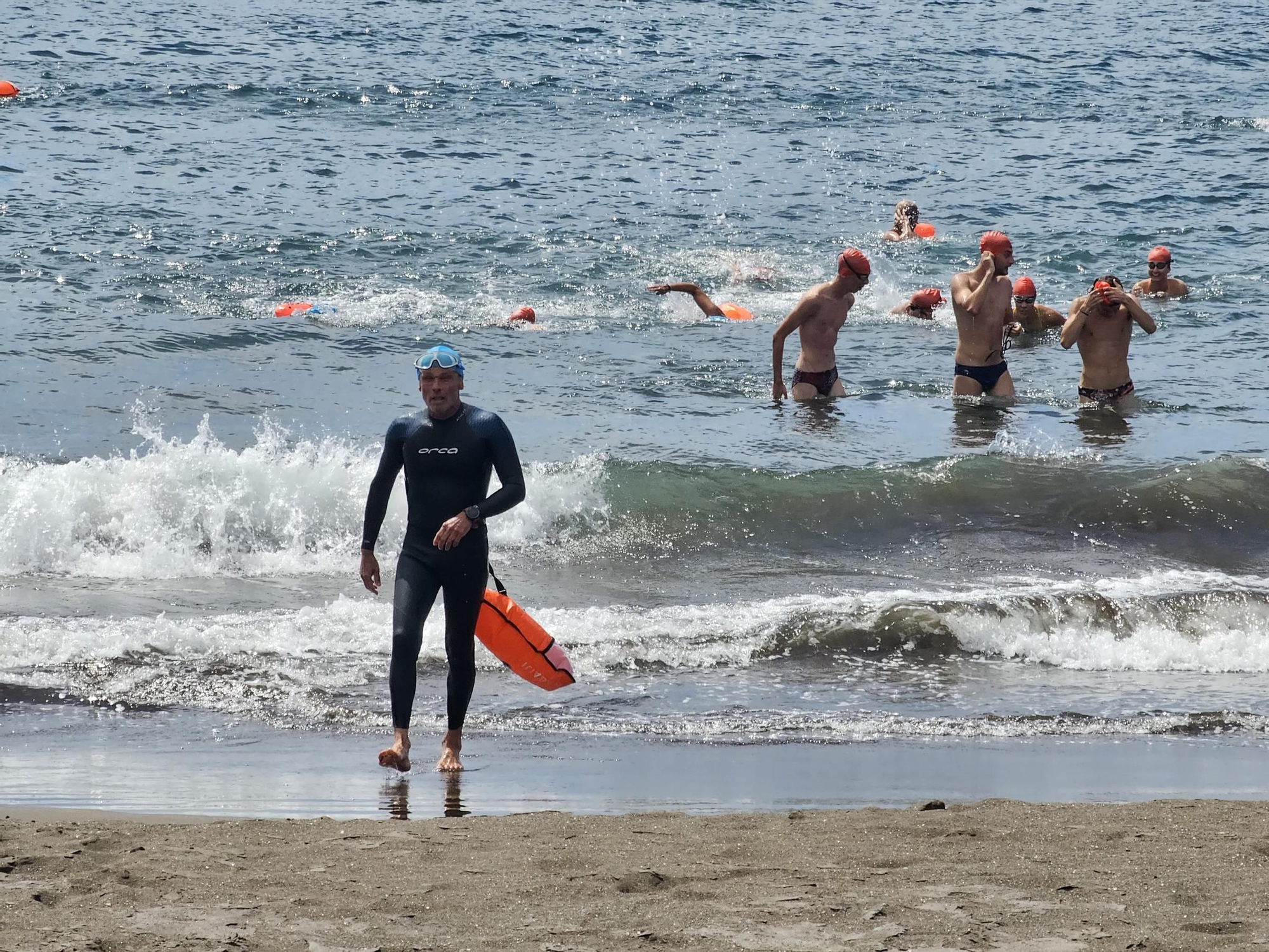 Las banderas azules en las playas de Telde cumplen 25 años y la ciudad lo celebra con un simulacro en Melenara