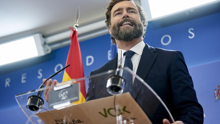 Vox avanza que presentará en solitario la moción de censura contra Sánchez si no se suman otros partidos