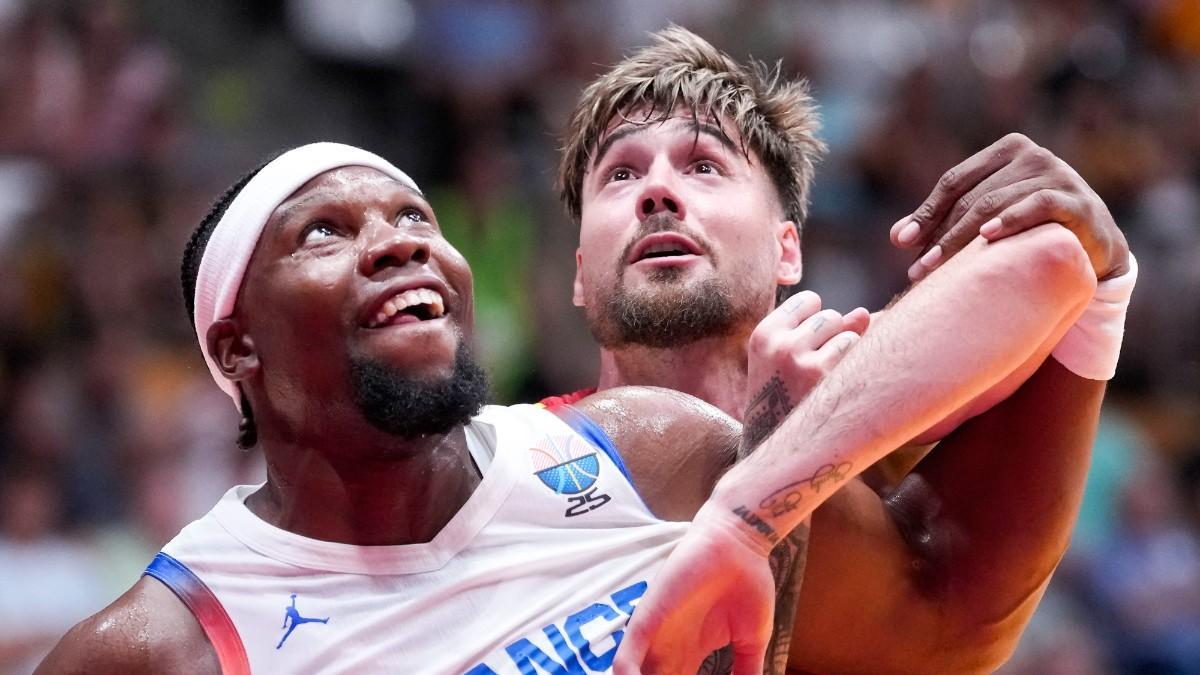 Guerschon Yabusele, ante Juancho Hernangómez