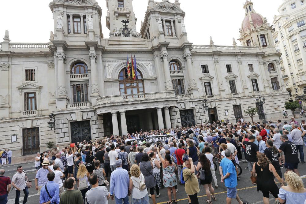 Las imágenes de la manifestación en Barcelona