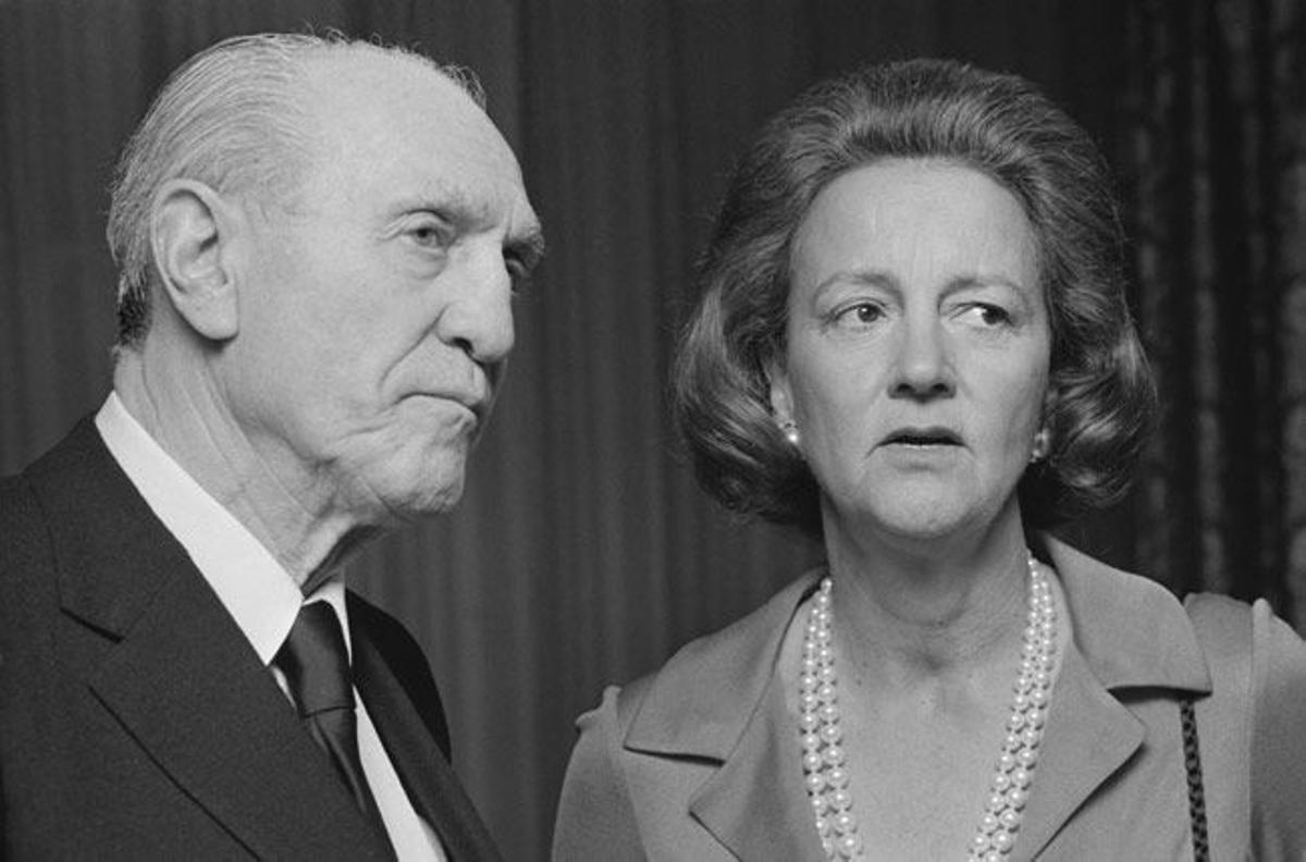 Katharine Graham y Sidney Bernstein