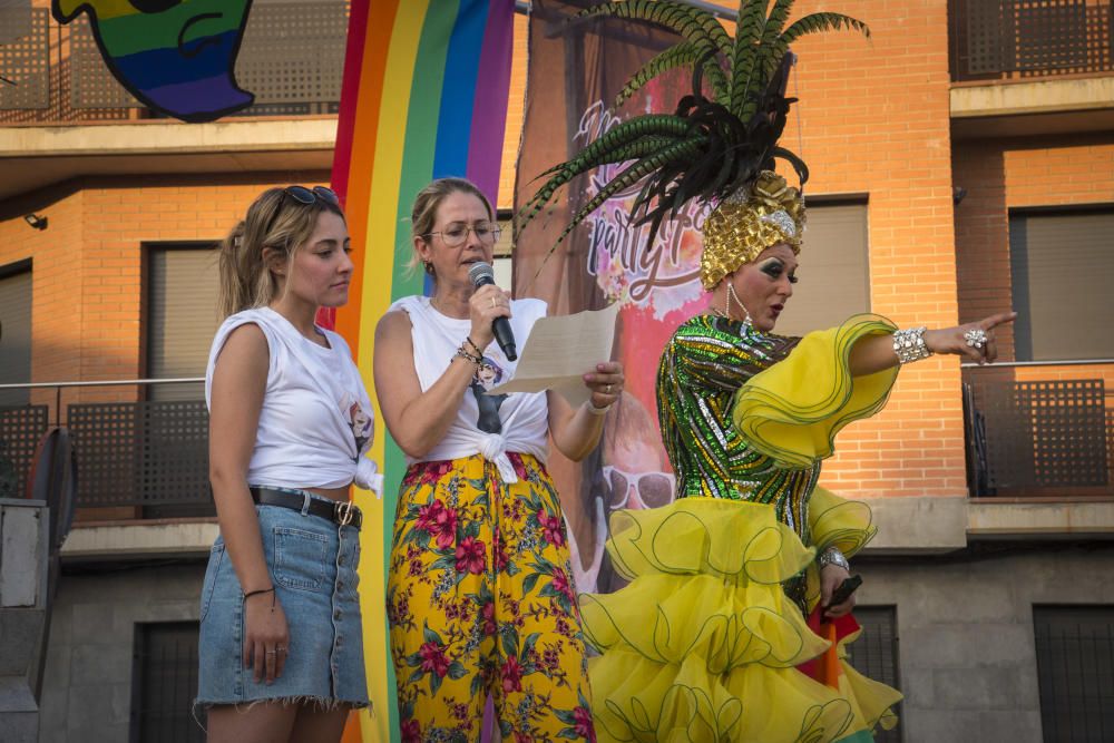 Primera edició de la Rainbow party LGTBI a Sant Vicenç de Castellet