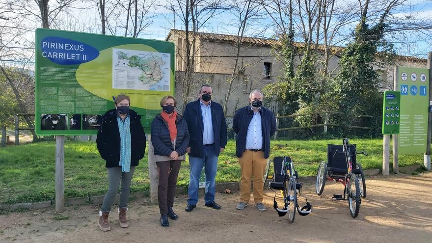 El Consorci de les Vies Verdes de Girona i el Consell Comarcal del Baix Empordà signen un conveni per millorar l&#039;accessibilitat turística