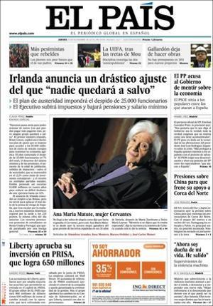 ’El País’ també destaca a dins que Mariona Carulla presidirà l’Orfeó Català per a culminar la seva reorganització i la del Palau.