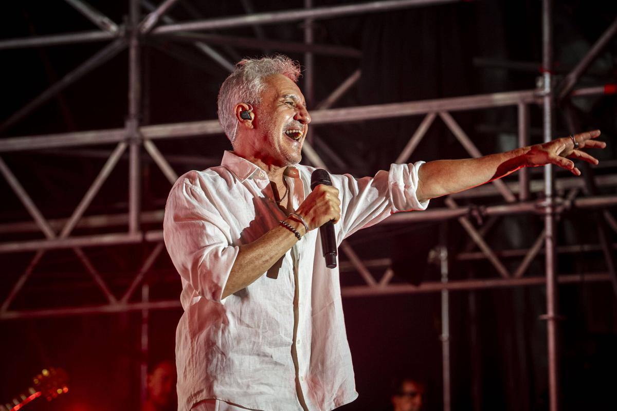 Així va ser el concert de Sergio Dalma al festival Camins de Manresa