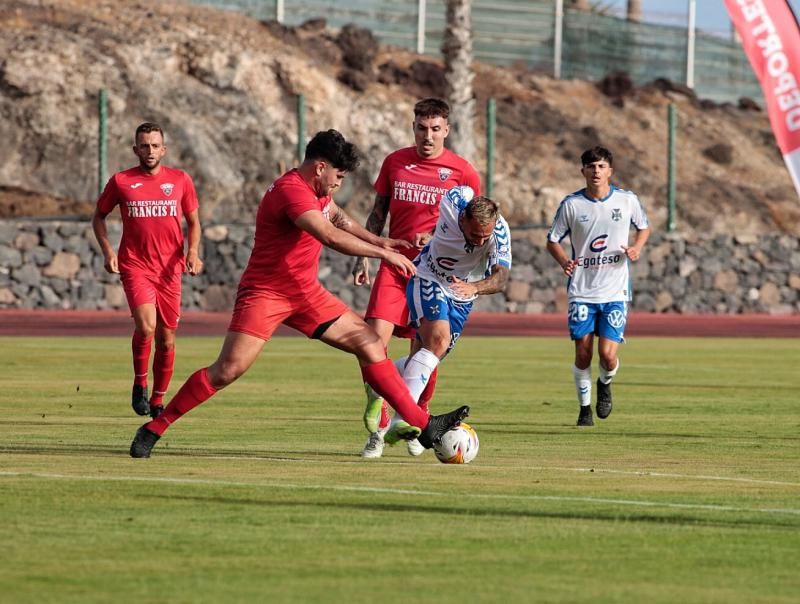 Primer partido amistoso del CD Tenerife, contra el Águilas