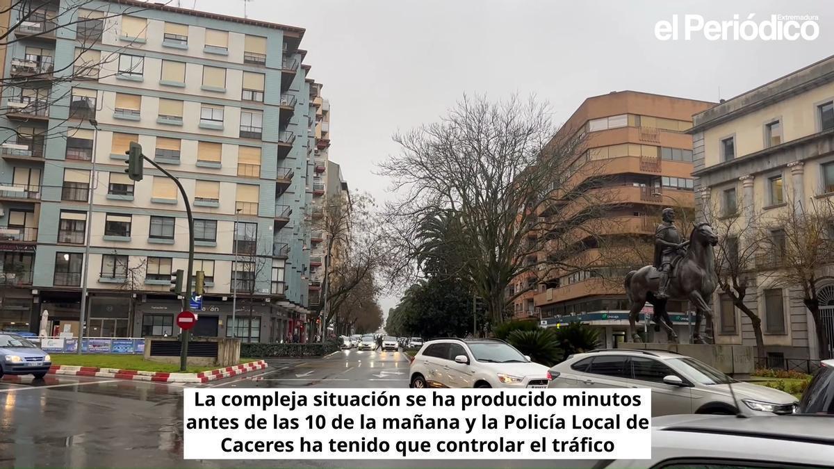 Vídeo | Hernán Cortés regresa a la normalidad en Cáceres