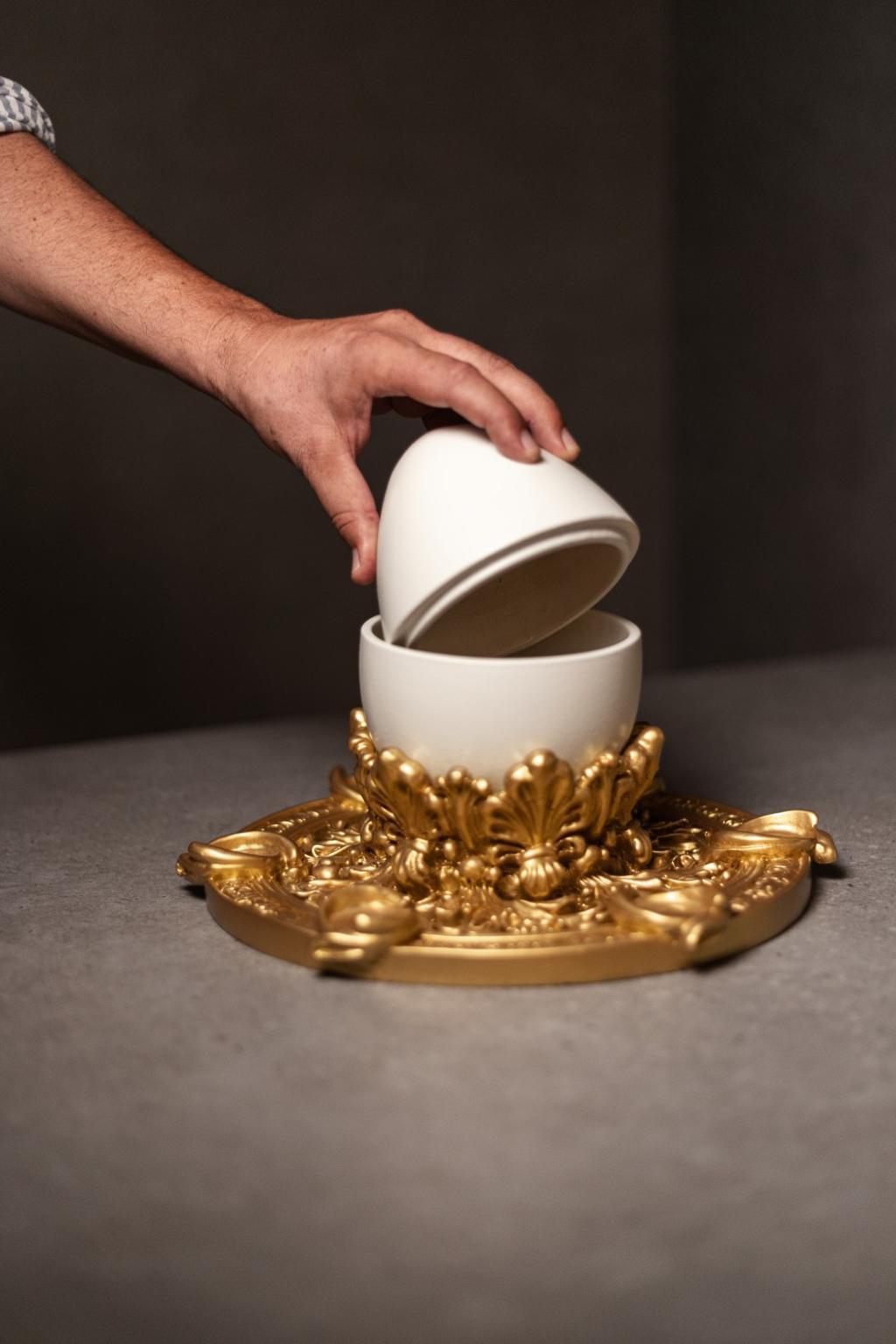 Uno de los platos de Sinestesia, en Caleido.