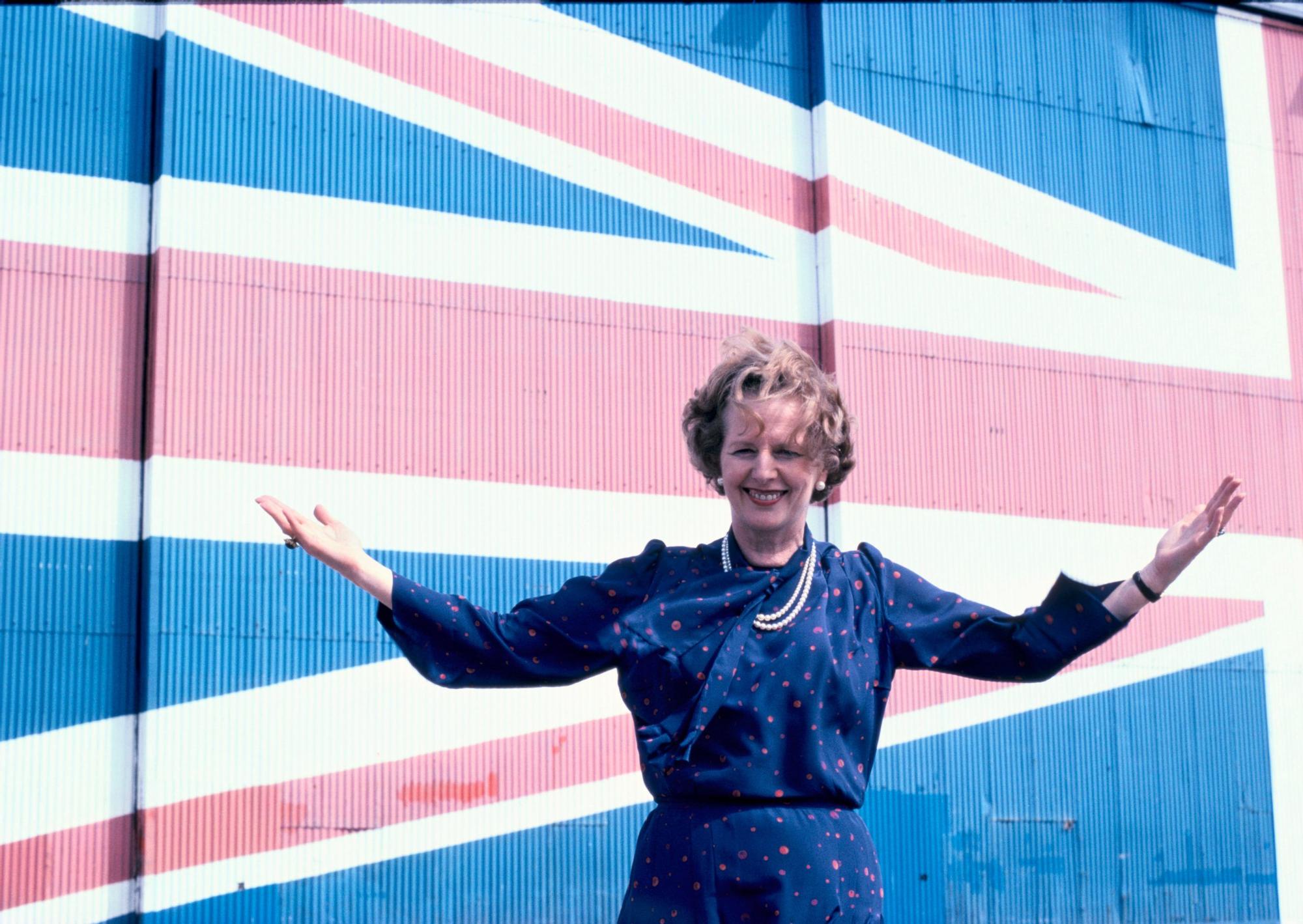 Margaret Thatcher, en sus años dorados.