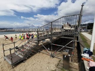 Cangas renuncia al trofeo de balonmano playa de la Mancomunidade, que será en Bueu y Moaña