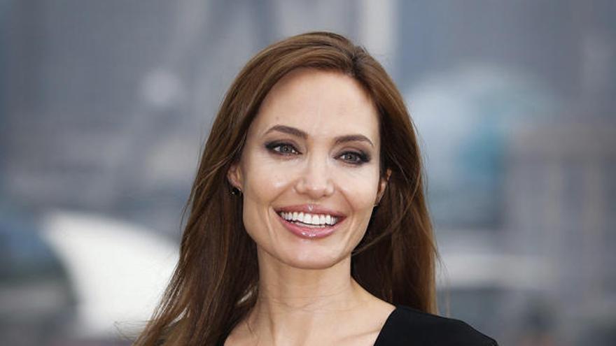 La actriz Angelina Jolie.