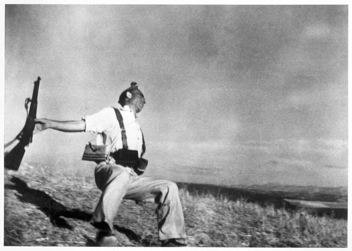 «Muerte de un miliciano», de Robert Capa.