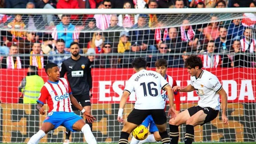 La portería a cero en Girona se escapó en la recta final